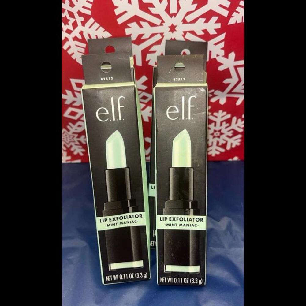 Elf lip exfoliation mint maniac x 4 bundle